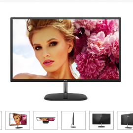 AOC Q32V3S/BS 32寸 2K IPS屏 HDMI DP 75HZ 可壁挂