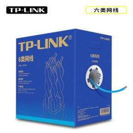 TPLINK TL-EC6-305  纯蓝包装 六类非屏蔽网络工程线（0.535线径）